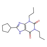 8-Cyclopentyl-1,3-dipropyl-1H-purine-2,6(3H,7H)-dione 98+% CAS 102146-07-6