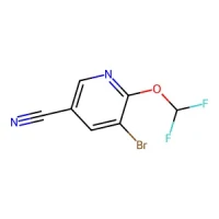 5-Bromo-6-(difluoromethoxy)nicotinonitrile 95% CAS 1805591-98-3