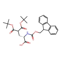 (S)-2-((((9H-Fluoren-9-yl)methoxy)carbonyl)amino)-5-(tert-butoxy)-4-(tert-butoxycarbonyl)-5-oxopentanoic acid 95% CAS 111662-64-7