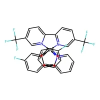 [5,5'-Bis-trifluoromethyl]bis[(4-fluorophenyl)pyridine]iridium(III) hexafluorophosphate 97% CAS 2757085-03-1