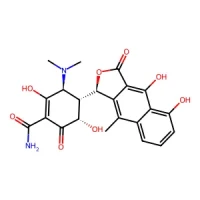 (3S,4S,5S)-4-((R)-4,5-Dihydroxy-9-methyl-3-oxo-1,3-dihydronaphtho[2,3-c]furan-1-yl)-3-(dimethylamino)-2,5-dihydroxy-6-oxocyclohex-1-enecarboxamide 95+% CAS 18695-01-7