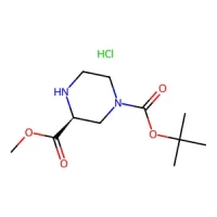 (S)-1-tert-Butyl 3-methyl piperazine-1,3-dicarboxylate hydrochloride 95% CAS 1217702-80-1