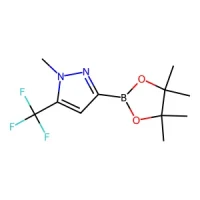 1-Methyl-3-(4,4,5,5-tetramethyl-1,3,2-dioxaborolan-2-yl)-5-(trifluoromethyl)-1H-pyrazole 95% CAS 1396123-92-4