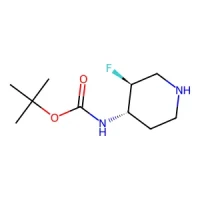 tert-Butyl ((3S,4S)-3-fluoropiperidin-4-yl)carbamate 98% CAS 1434127-01-1