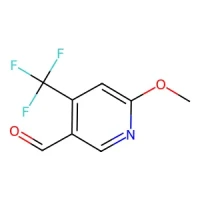6-Methoxy-4-(trifluoromethyl)nicotinaldehyde 95% CAS 1005171-85-6