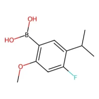 (4-Fluoro-5-isopropyl-2-methoxyphenyl)boronic acid 98% CAS 875446-29-0
