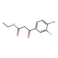Ethyl 3-(4-bromo-3-fluorophenyl)-3-oxopropanoate 98% CAS 1260798-40-0