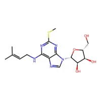 (2R,3S,4R,5R)-2-(Hydroxymethyl)-5-(6-((3-methylbut-2-en-1-yl)amino)-2-(methylthio)-9H-purin-9-yl)tetrahydrofuran-3,4-diol 95% CAS 20859-00-1