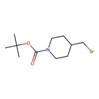 tert-Butyl 4-(bromomethyl)piperidine-1-carboxylate 97% CAS 158407-04-6