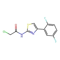 2-Chloro-N-(4-(2,5-difluorophenyl)thiazol-2-yl)acetamide 95% CAS 565172-39-6