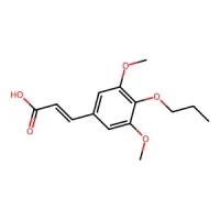 3-(3,5-Dimethoxy-4-propoxyphenyl)acrylic acid 95% CAS 1158111-59-1