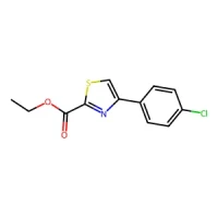 Ethyl 4-(4-chlorophenyl)thiazole-2-carboxylate 95% CAS 75680-91-0
