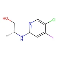 (R)-2-((5-Chloro-4-iodopyridin-2-yl)amino)propan-1-ol 95% CAS 1799412-23-9