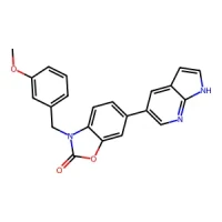 3-(3-Methoxybenzyl)-6-(1H-pyrrolo[2,3-b]pyridin-5-yl)benzo[d]oxazol-2(3H)-one 98% CAS 2754265-66-0