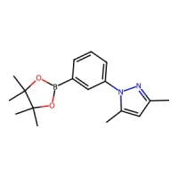 3,5-Dimethyl-1-(3-(4,4,5,5-tetramethyl-1,3,2-dioxaborolan-2-yl)phenyl)-1H-pyrazole 95% CAS 2674178-86-8