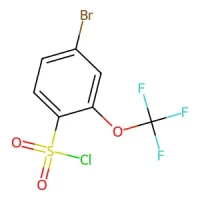 4-Bromo-2-(trifluoromethoxy)benzene-1-sulfonyl chloride 98% CAS 175278-14-5