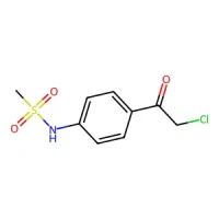N-(4-(2-Chloroacetyl)phenyl)methanesulfonamide 98+% CAS 64488-52-4
