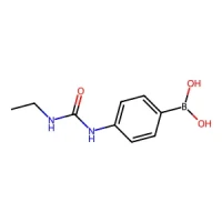 (4-(3-Ethylureido)phenyl)boronic acid 95% CAS 1201597-61-6