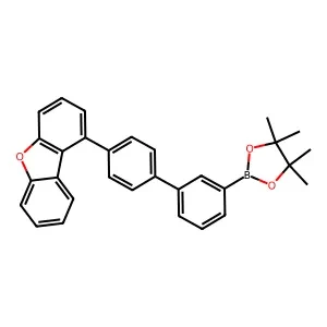 2-(4'-(Dibenzo[b,d]furan-1-yl)-[1,1'-biphenyl]-3-yl)-4,4,5,5-tetramethyl-1,3,2-dioxaborolane 95%