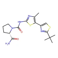 (S)-N1-(2-(tert-Butyl)-4'-methyl-[4,5'-bithiazol]-2'-yl)pyrrolidine-1,2-dicarboxamide 98% CAS 1166227-08-2