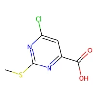 6-Chloro-2-(methylthio)pyrimidine-4-carboxylic acid 95% CAS 99951-95-8