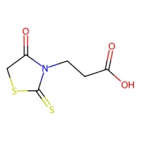 3-(4-Oxo-2-thioxothiazolidin-3-yl)propanoic acid 97% CAS 7025-19-6