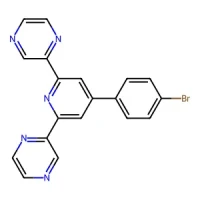 2,2'-(4-(4-Bromophenyl)pyridine-2,6-diyl)dipyrazine 98% CAS 1928706-28-8
