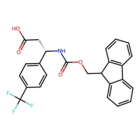 (S)-3-((((9H-Fluoren-9-yl)methoxy)carbonyl)amino)-3-(4-(trifluoromethyl)phenyl)propanoic acid 95% CAS 507472-21-1