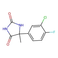 5-(3-Chloro-4-fluorophenyl)-5-methylimidazolidine-2,4-dione 95% CAS 1152850-20-8