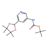 tert-Butyl (5-(4,4,5,5-tetramethyl-1,3,2-dioxaborolan-2-yl)pyridin-3-yl)carbamate 95% CAS 1171897-39-4