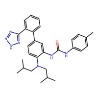 1-(4-(Diisobutylamino)-2'-(2H-tetrazol-5-yl)-[1,1'-biphenyl]-3-yl)-3-(p-tolyl)urea 98+% CAS 1668565-74-9