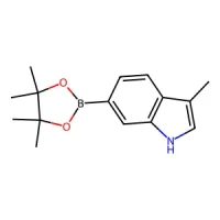 3-Methyl-6-(4,4,5,5-tetramethyl-1,3,2-dioxaborolan-2-yl)-1H-indole 98% CAS 1300582-52-8
