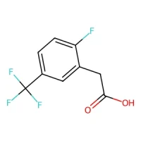2-(2-Fluoro-5-(trifluoromethyl)phenyl)acetic acid 98% CAS 220227-66-7