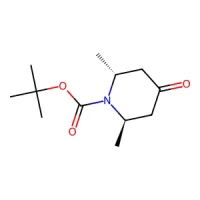 (2R,6R)-rel-tert-Butyl 2,6-dimethyl-4-oxopiperidine-1-carboxylate 98% CAS 184368-70-5