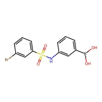 (3-((3-Bromophenyl)sulfonamido)phenyl)boronic acid 95% CAS 913835-31-1
