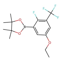 2-(5-Ethoxy-2-fluoro-3-(trifluoromethyl)phenyl)-4,4,5,5-tetramethyl-1,3,2-dioxaborolane 95% CAS 2828446-36-0