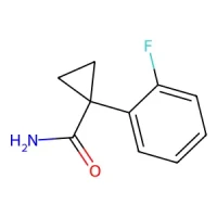 1-(2-Fluorophenyl)cyclopropane-1-carboxamide 98% CAS 1260664-99-0
