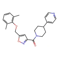 (5-((2,6-Dimethylphenoxy)methyl)isoxazol-3-yl)(4-(pyridin-4-yl)piperidin-1-yl)methanone 98+% CAS 1065506-69-5