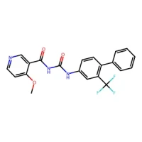 4-Methoxy-N-((2-(trifluoromethyl)-[1,1'-biphenyl]-4-yl)carbamoyl)nicotinamide 98% CAS 1324003-64-6