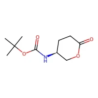 (S)-tert-Butyl (6-oxotetrahydro-2H-pyran-3-yl)carbamate 97% CAS 125982-23-2