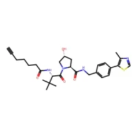 (2S,4R)-1-((S)-2-(Hept-6-ynamido)-3,3-dimethylbutanoyl)-4-hydroxy-N-(4-(4-methylthiazol-5-yl)benzyl)pyrrolidine-2-carboxamide 97% CAS 2374122-28-6