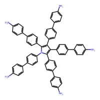 4',4''',4''''',4''''''',4'''''''''-(1H-Pyrrole-1,2,3,4,5-pentayl)pentakis(([1,1'-biphenyl]-4-amine)) 95% CAS 2894055-42-4