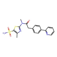 N-Methyl-N-(4-methyl-5-sulfamoylthiazol-2-yl)-2-(4-(pyridin-2-yl)phenyl)acetamide 95% CAS 348086-71-5