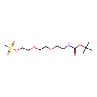 2,2-Dimethyl-4-oxo-3,8,11-trioxa-5-azatridecan-13-yl methanesulfonate 95% CAS 430430-57-2