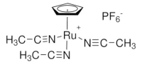 Tris(acetonitrile)cyclopentadienylruthenium(II) hexafluorophosphate 98% CAS 80049-61-2