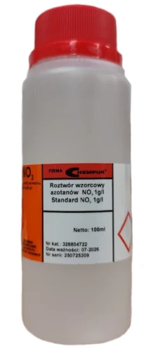 Roztwór wzorcowy azotanów 1g/l
