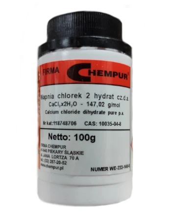 Chlorek wapnia 2 hydrat czda