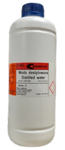 Woda destylowana