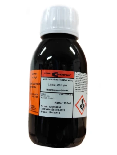 Zieleń malachitowa r-r 5% wodny - 100ML