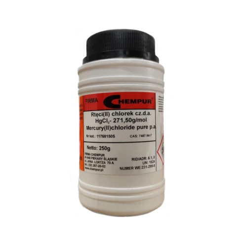Chlorek rtęci (II) czda -250G